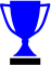 Blue Trophy Cups