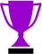 Purple Trophy Cups